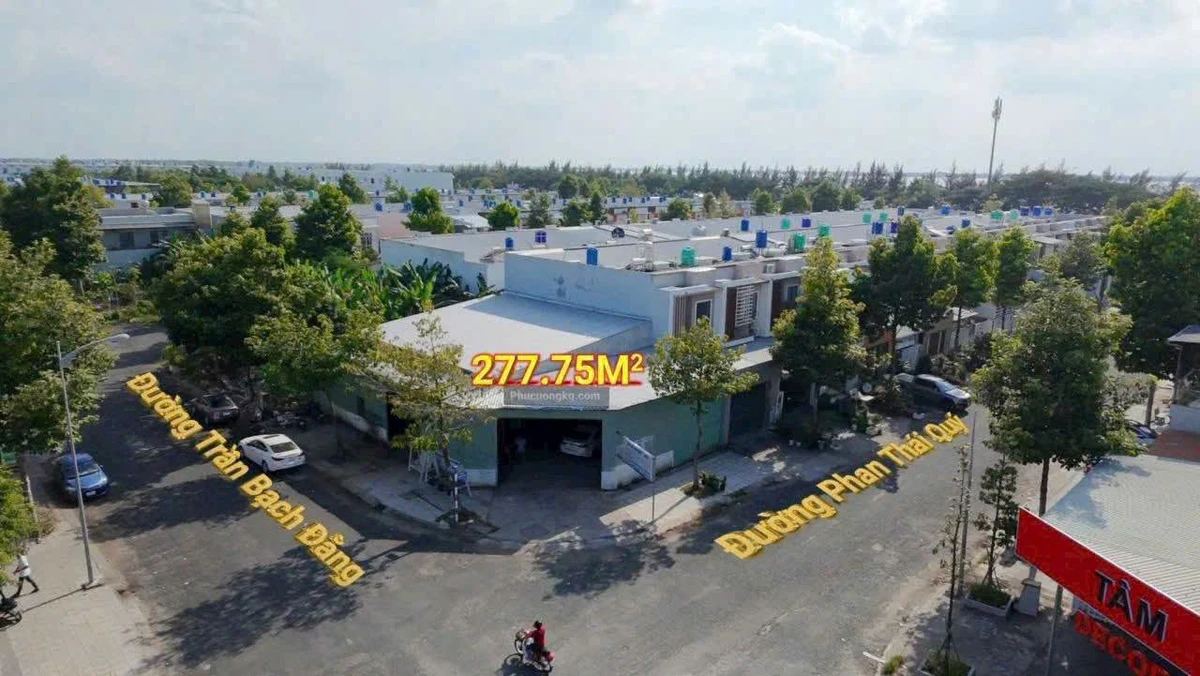 Bán đất góc 2 mặt tiền Phú Cường 277,75m² Rạch Giá - Ảnh 1