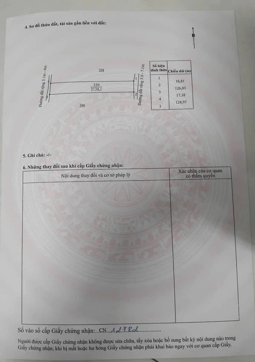 Bán lô đất full thổ cư 3100m2 Cam An, Khánh Hòa - Ảnh thu nhỏ 2