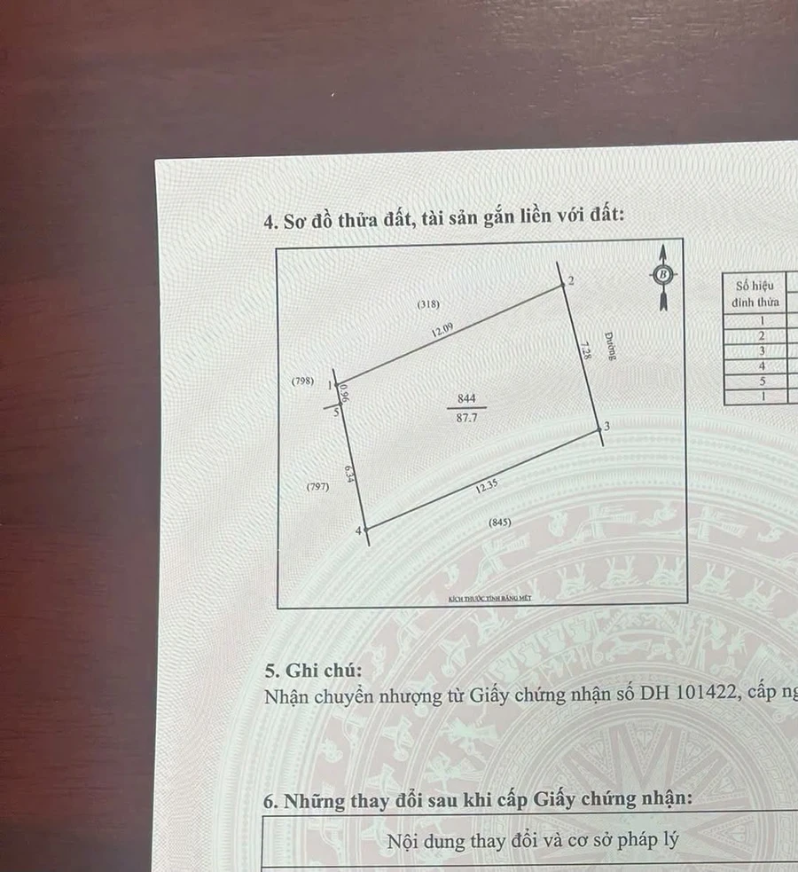 Bán đất Vinh Lộc 87,7m2, MT hơn 7m, gần chợ - Ảnh 1
