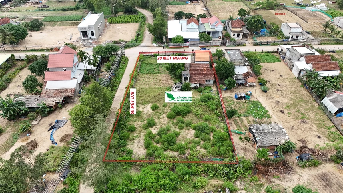 Bán mảnh vườn góc biển 1.000m² Đức Minh Quảng Ngãi 3,2 tỷ - Ảnh thu nhỏ 2