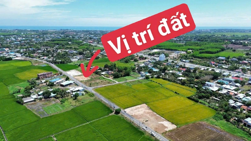 Bán đất mặt tiền Tỉnh Lộ 44B, Phước Hải 131m2, 1 tỷ 580