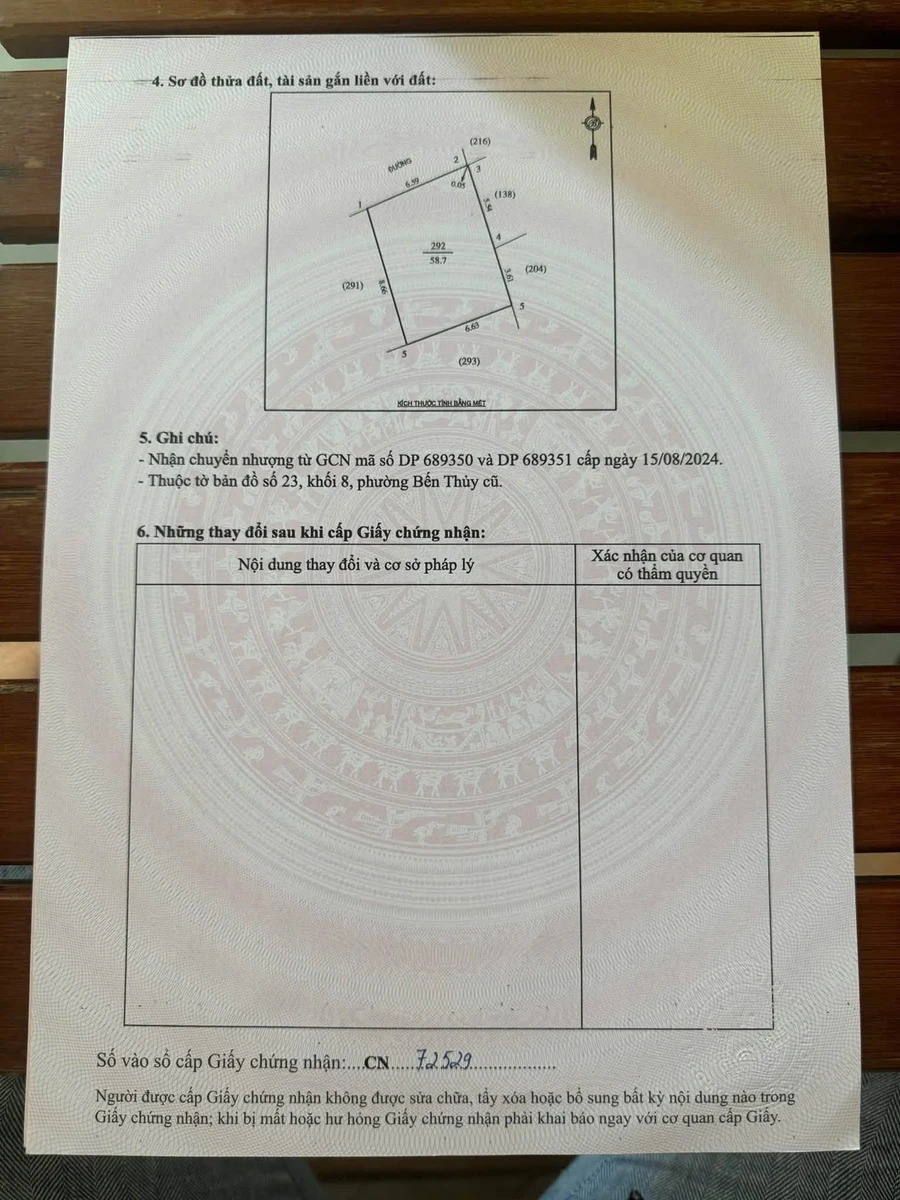Bán đất lối 2 Nguyễn Thị Thanh, Trường Vinh, 58,7m² - 2,1 tỷ - Ảnh thu nhỏ 3