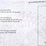 Bán đất Nghi Phú 183m2 mặt tiền 8m, 5 tỷ 5 - Ảnh thu nhỏ 3
