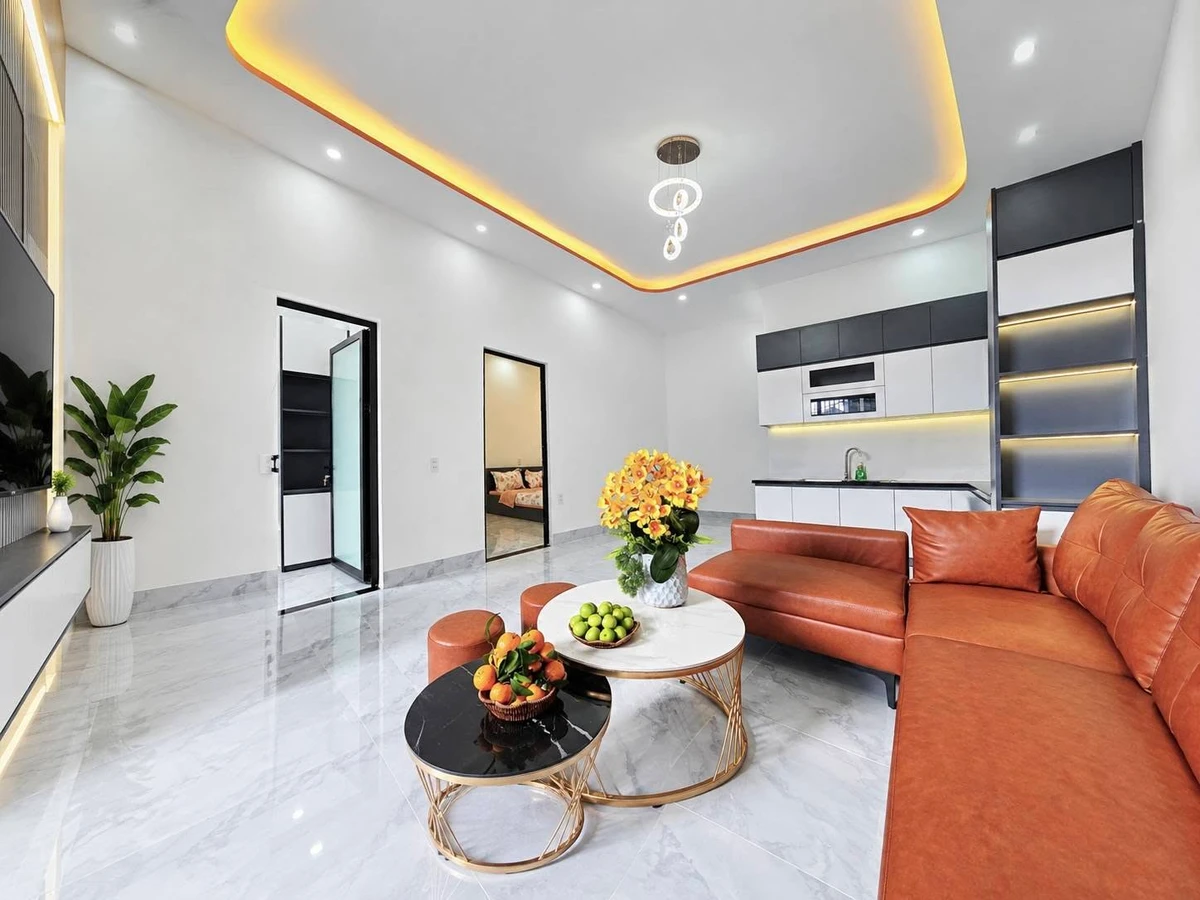 Bán nhà kiệt ô tô đường Trường Chinh, Cẩm Lệ, 63m2, ngang 7m nở hậu, 2PN, giá 3,35 tỷ - Ảnh thu nhỏ 5