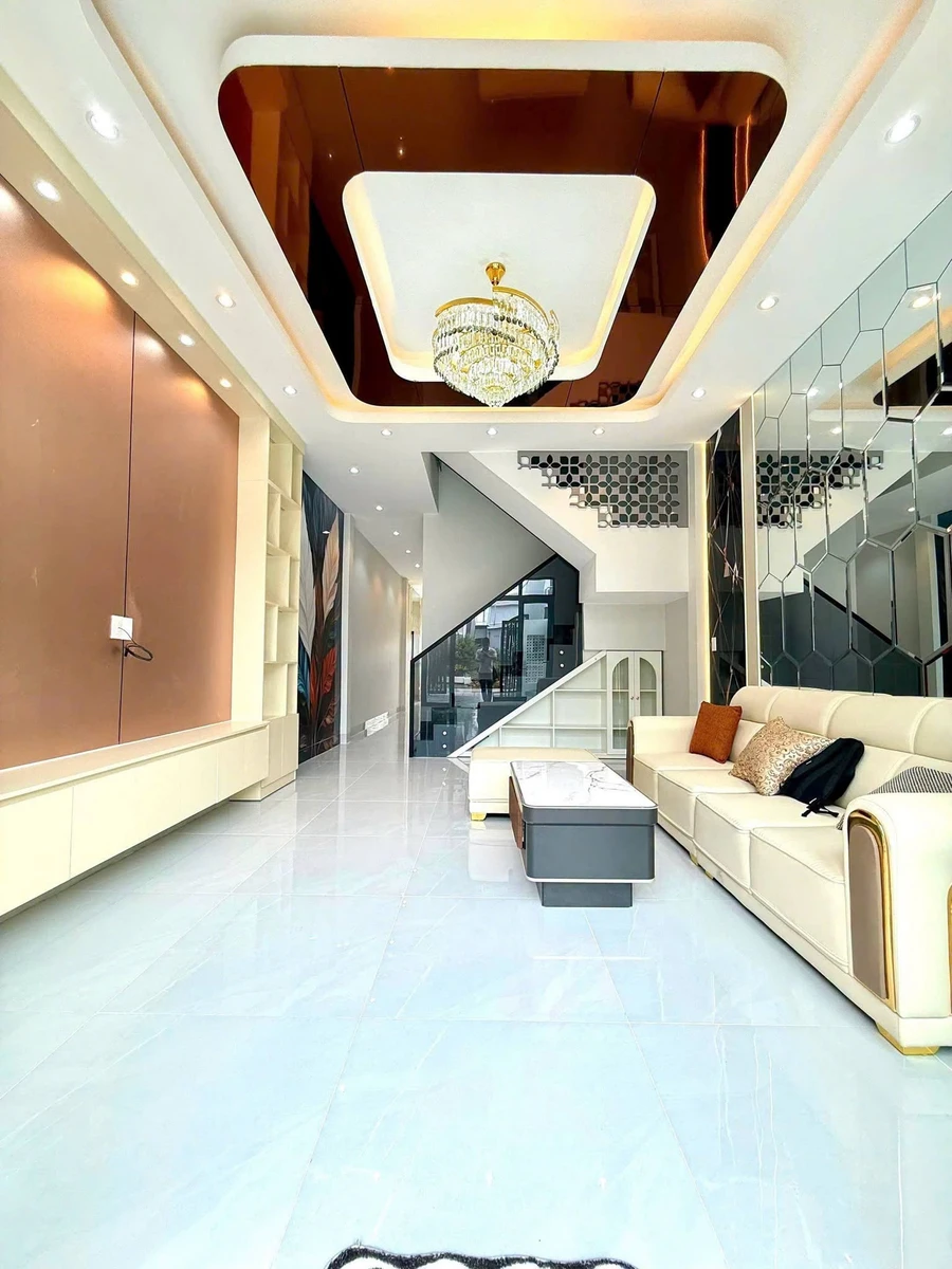 Bán nhà 1 trệt 1 lầu 4 phòng ngủ, tặng nội thất, hẻm Liên Hương, Vĩnh Quang, Rạch Giá - Ảnh thu nhỏ 4