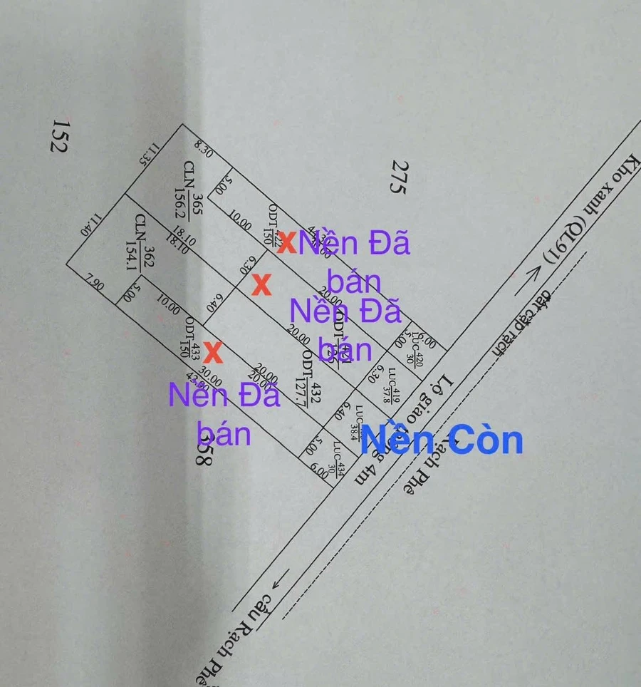 Bán 320 m² đất thổ cư xin phép xây dựng được ngay Ô Môn Cần Thơ 920 triệu - Ảnh thu nhỏ 4