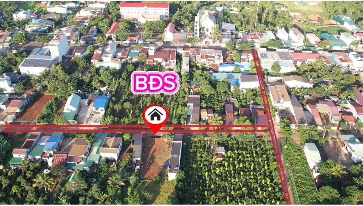 Bán đất mặt tiền 5x31 (310m²) 1 tỷ 340 triệu EaKao Đắk Lắk - Ảnh thu nhỏ 2