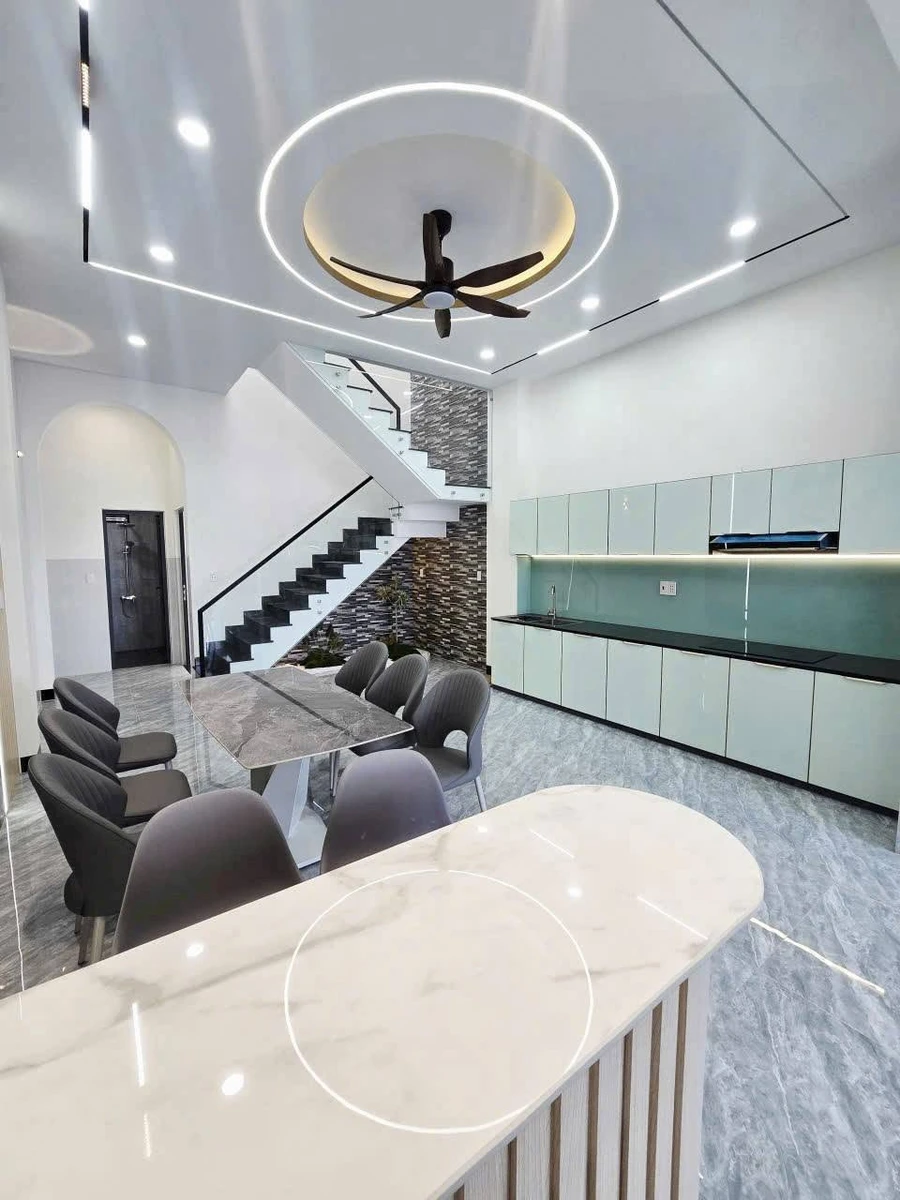 Bán nhà 1 trệt 1 lầu 130m² 3 phòng, 3 WC Tây Ninh - Ảnh thu nhỏ 4