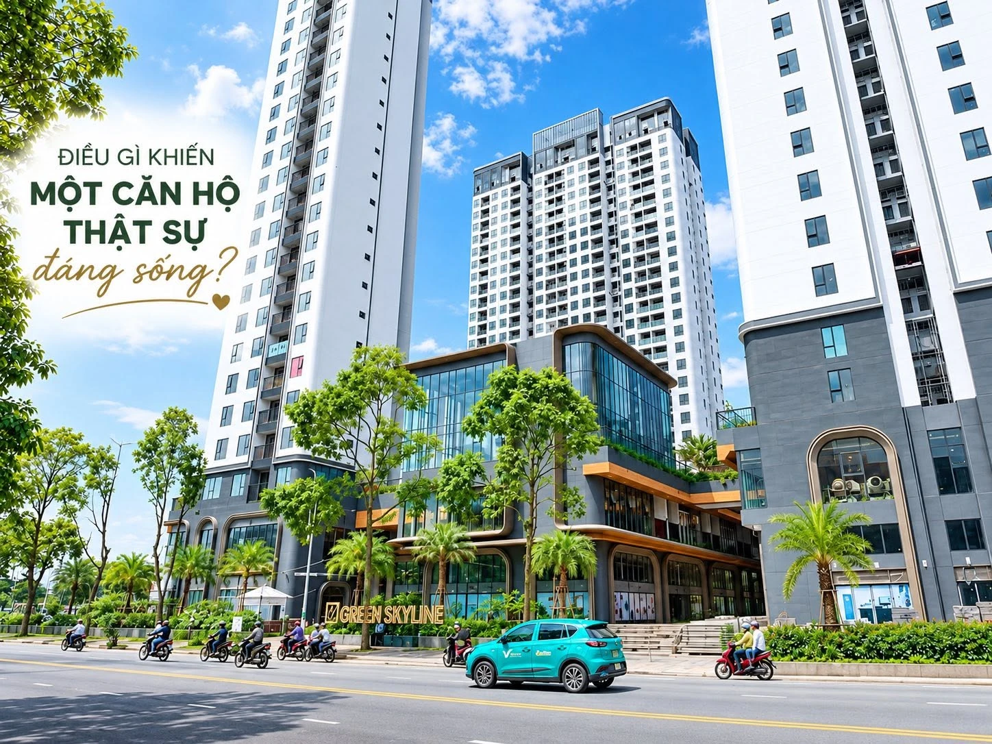 Bán căn hộ Green Skyline 2PN 61m2 giá 3,6 tỷ full nội thất - Ảnh 1