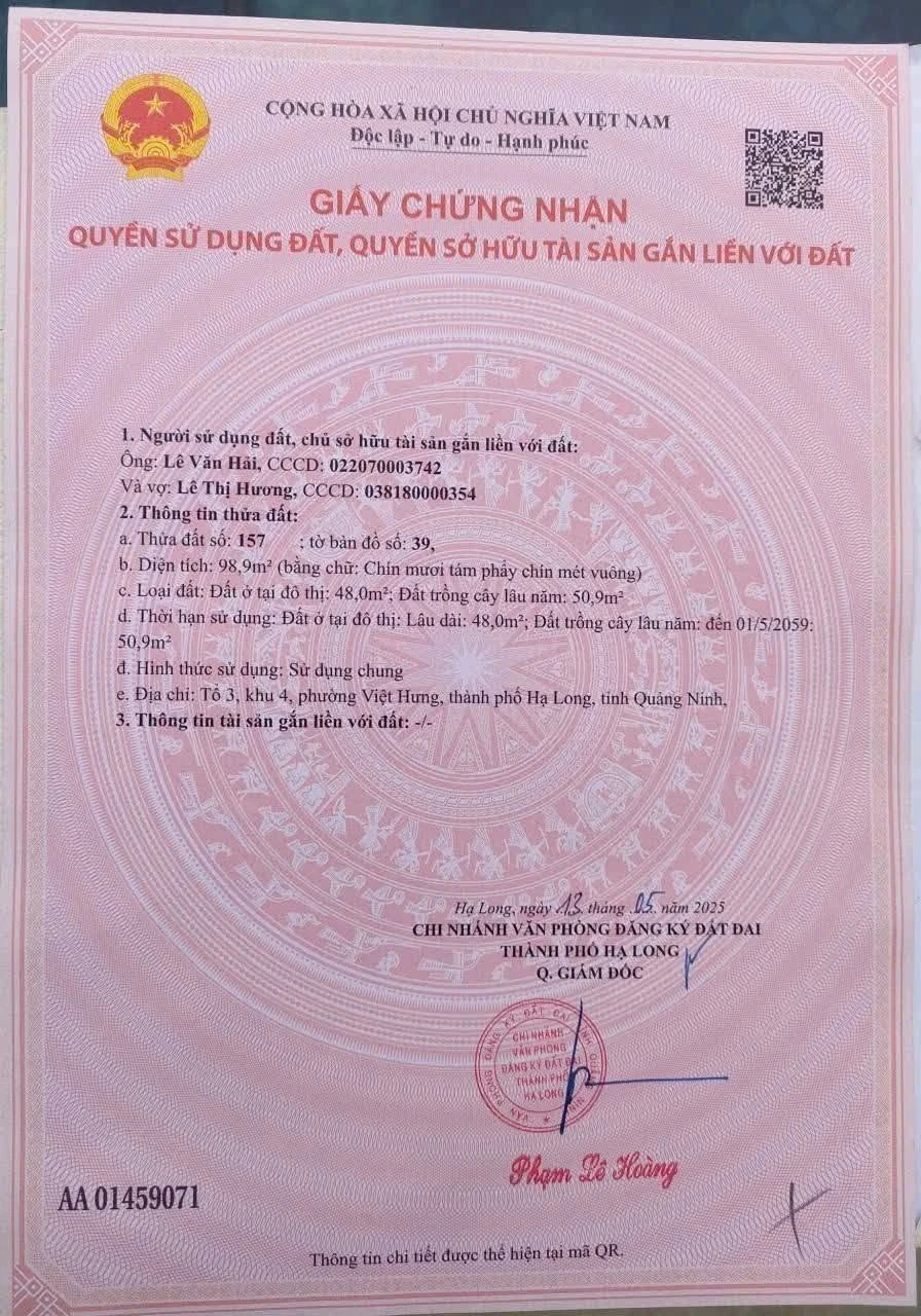 Bán đất thổ cư 100% An Điền Bến Cát 100m2 517cg - Ảnh 1