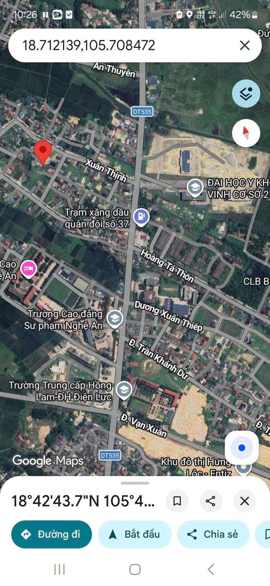 Bán nhà 2 tầng 77.6m² 3 phòng Nghi Đức Nghệ An 2.9 tỷ - Ảnh 1