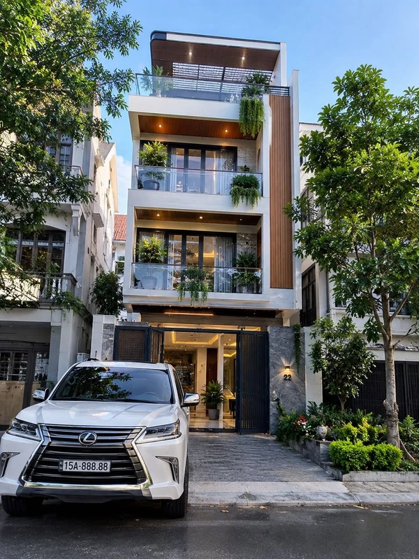 Bán nhà 4 tầng thang máy 78m² Thiên Lôi An Biên 6 tỷ