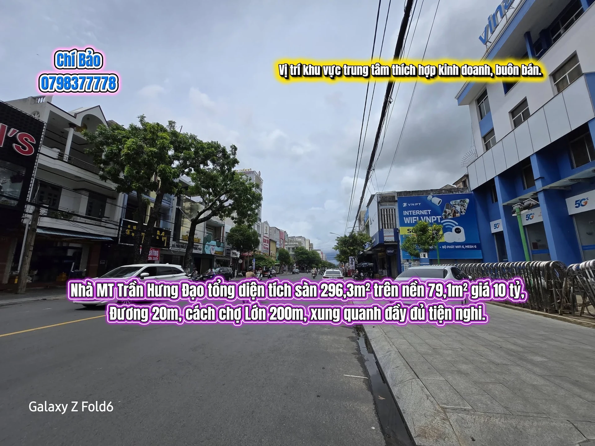 Bán nhà 4 tầng mặt tiền Trần Hưng Đạo 296m² Tuy Hòa - Ảnh 1