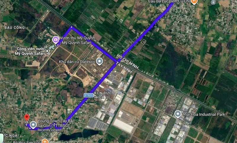 Bán đất nền 103m2 giá 1,2 tỷ gần Cầu Thầy Cai, Vành Đai 4, Long An