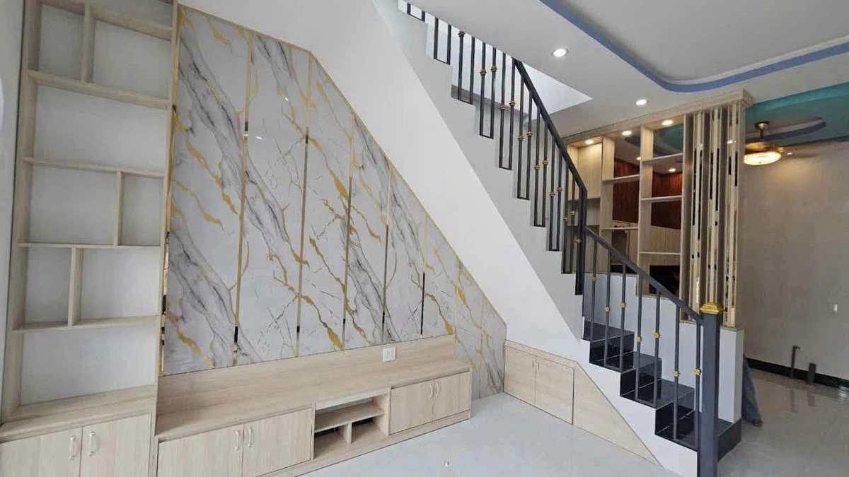Bán nhà mới 1 trệt 1 lầu 3 PN 55.5m² Rạch Giá - Ảnh thu nhỏ 3