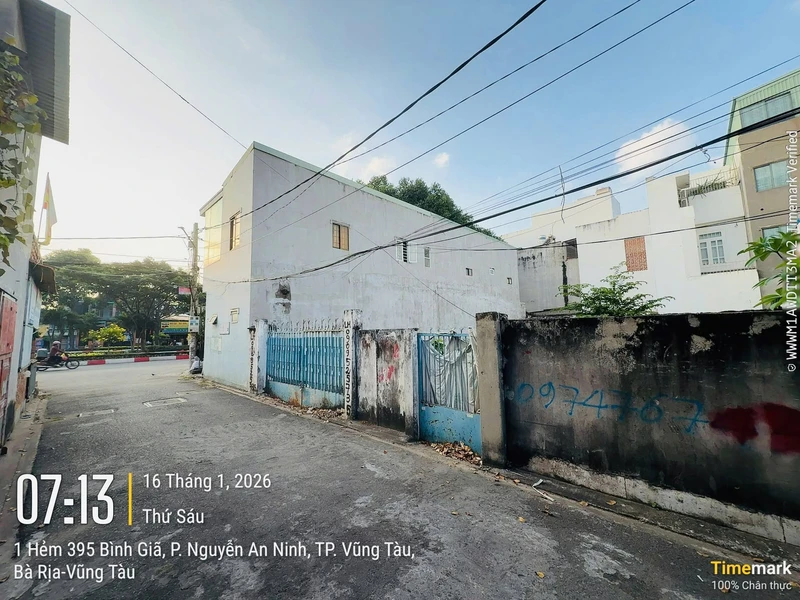 Bán đất 116m2, ngang 6m, phường Nguyễn An Ninh, Vũng Tàu