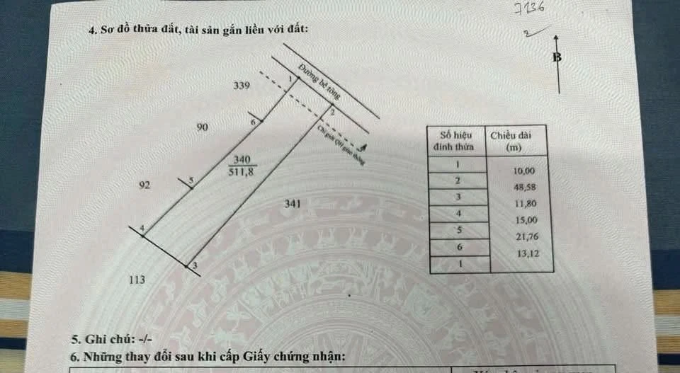 Bán đất thổ cư 480m² Hóc Môn 1 tỷ 350 - Ảnh thu nhỏ 2