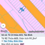 Bán đất 91m² khu Lavender Tân Triều Đồng Nai 1tỷ850 - Ảnh thu nhỏ 1