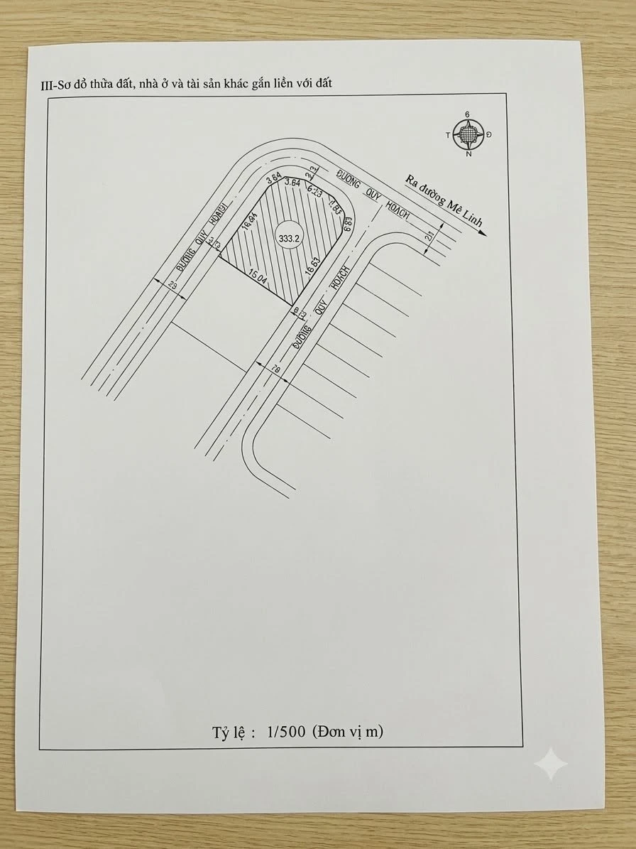 Bán đất mặt tiền Mê Linh, Đà Lạt, 333,2m², 9,9 tỷ - Ảnh thu nhỏ 4