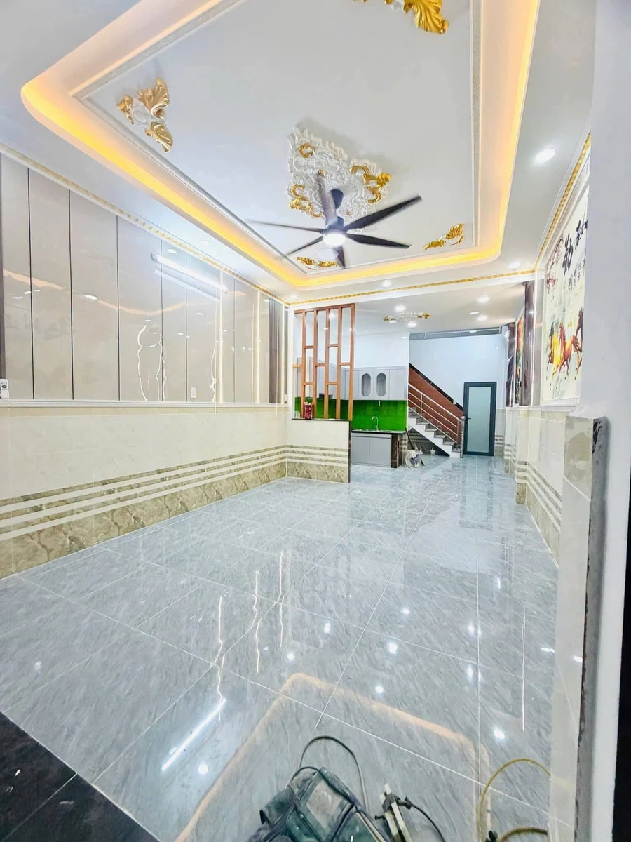 Bán nhà 1 trệt 1 lầu 64m² 3 phòng ngủ đường Phan Bội Châu, trung tâm Dĩ An - Ảnh thu nhỏ 3