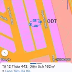 Bán lô đất biệt thự 166m² Phạm Văn Nghị, Bà Rịa - Ảnh thu nhỏ 1