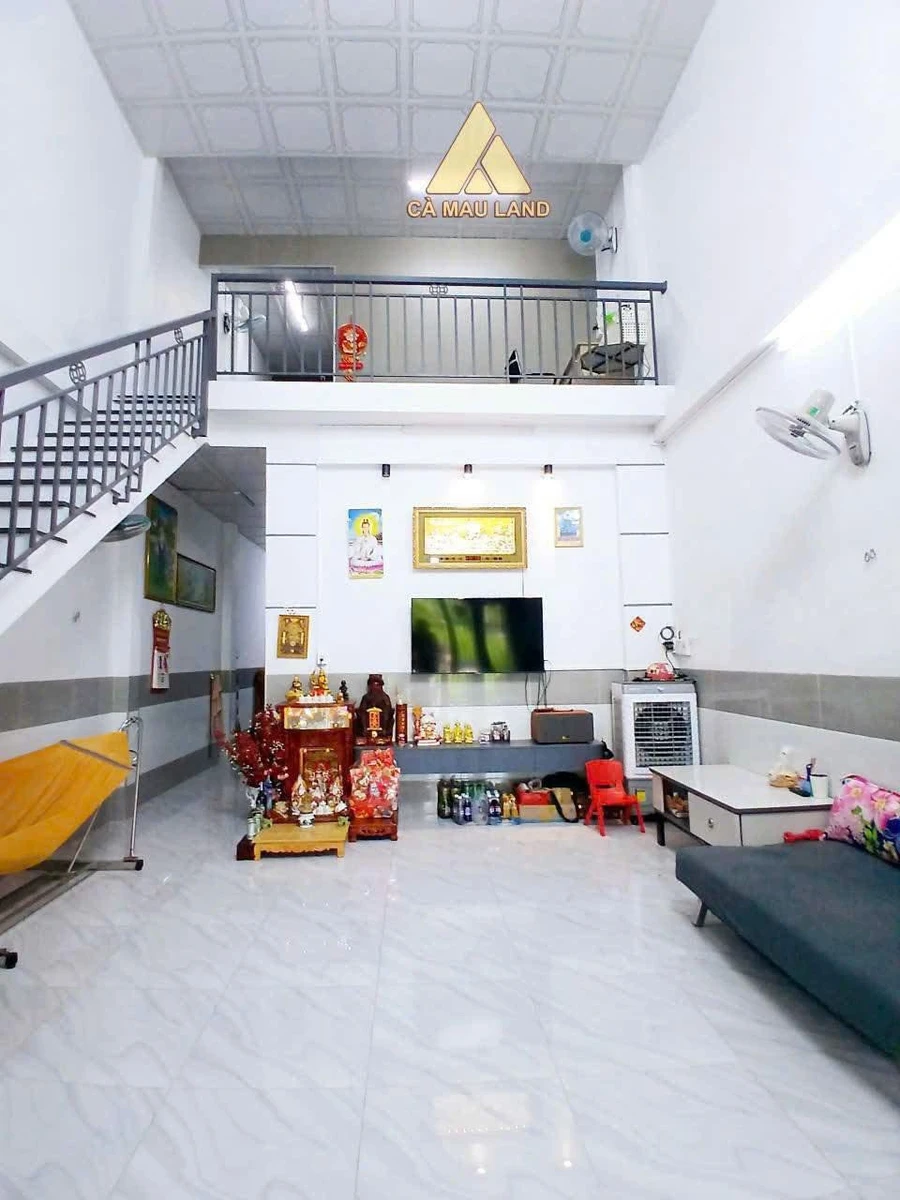 Bán nhà 1 trệt 1 lửng 95m² Cà Mau, gần trung tâm - Ảnh 1