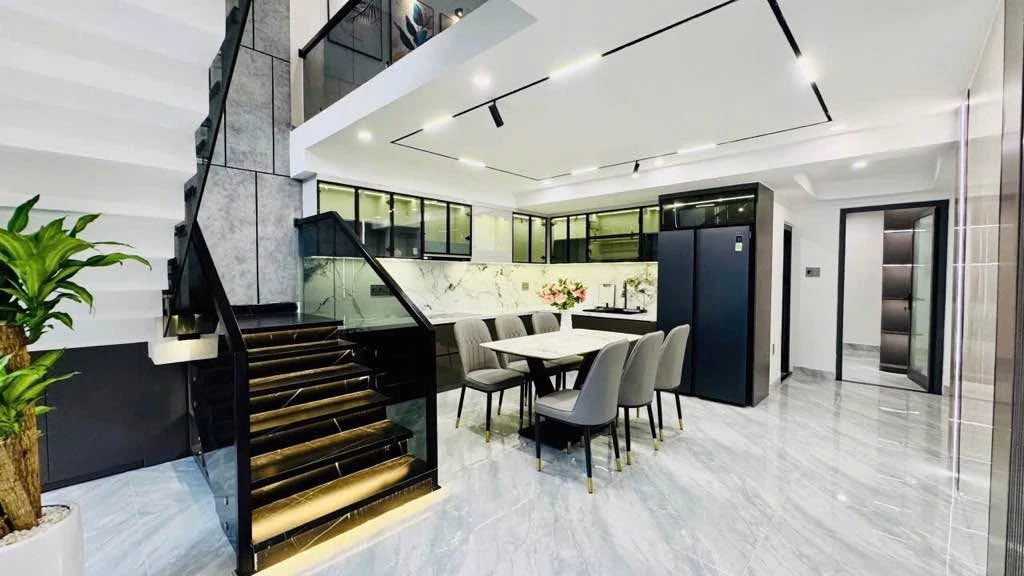 Nhà 3 tầng luxury Phan Phú Tiên, Đà Nẵng, 77m² - Ảnh thu nhỏ 2