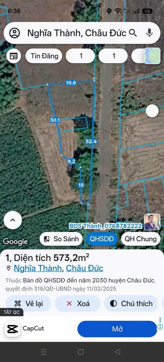 Bán đất 500m2 mặt tiền Đá Bạc, TP HCM - Ảnh thu nhỏ 3