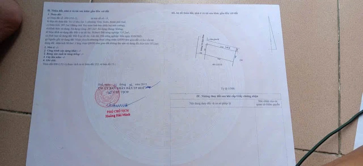 Bán đất 2 mặt tiền Vũ Ngọc Phan 207m2, giá 2,5 tỷ - Ảnh thu nhỏ 4