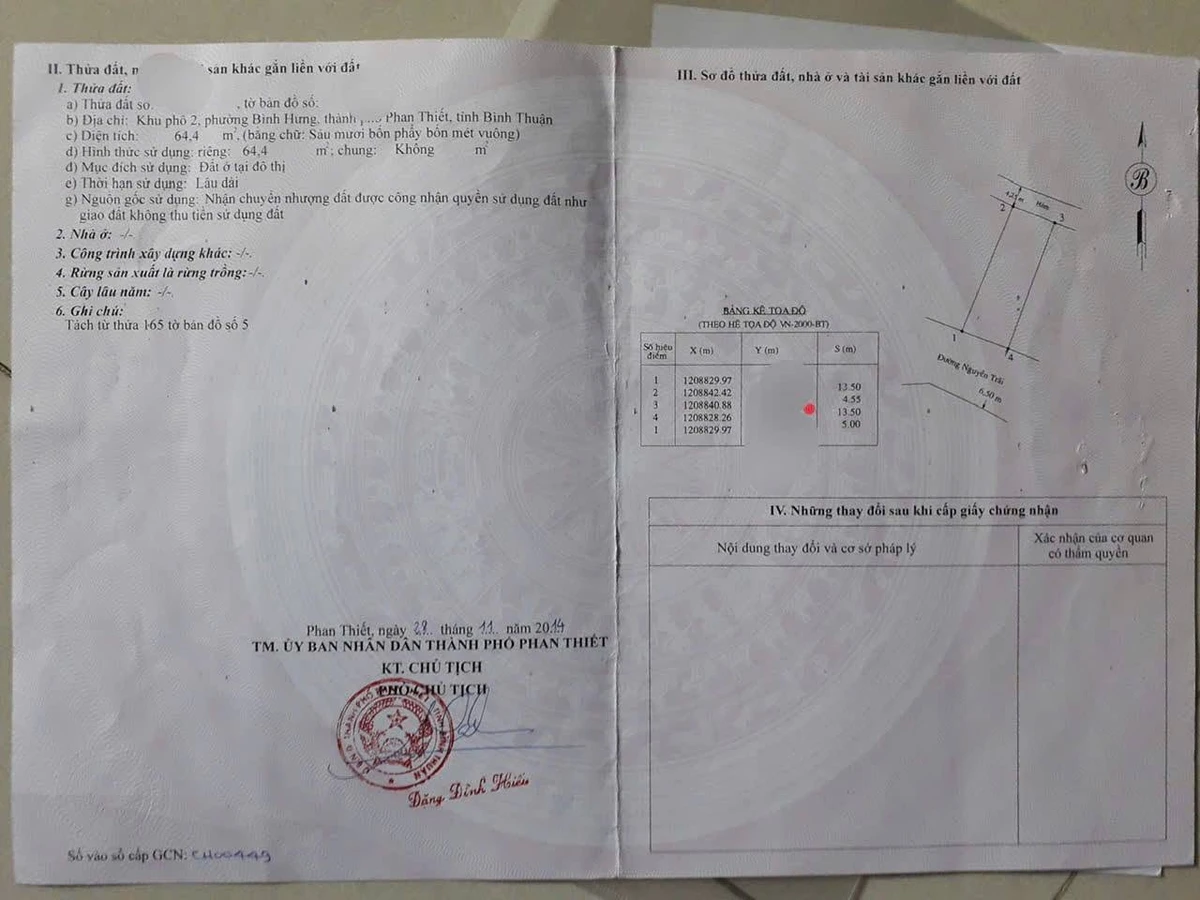 Bán nhà kho gác lửng mặt tiền 64m² Phan Thiết 2.6 tỷ - Ảnh thu nhỏ 2