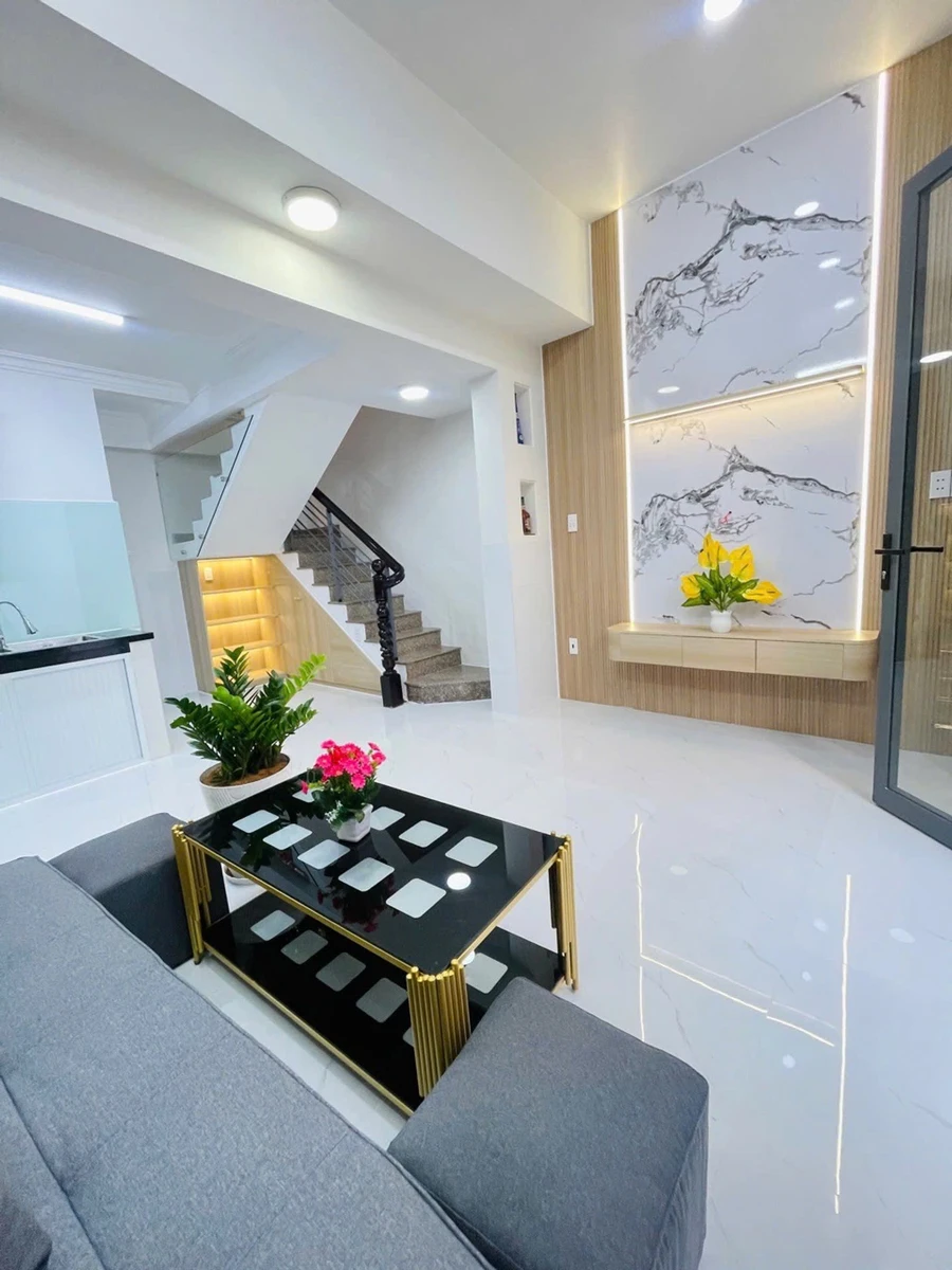 Bán nhà BTCT 1 trệt 1 lửng 1 lầu 4PN hẻm 3G Phan Văn Trị, Bình Thạnh, nhỉnh 4 tỷ - Ảnh 1