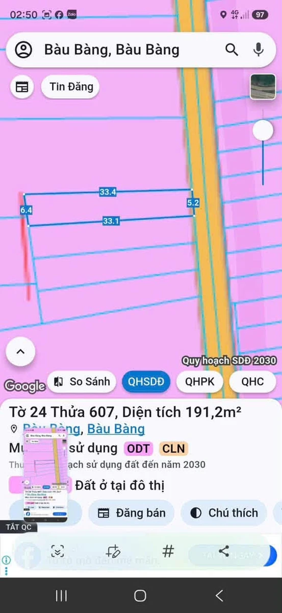 Bán đất 5m x 6.4m gần Quốc lộ 13, KCN Bàu Bàng, 750 triệu - Ảnh 1