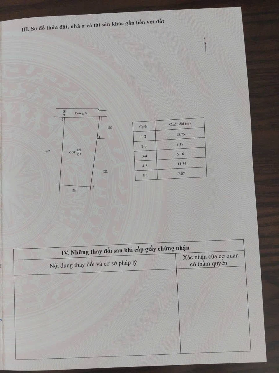 Bán nhà 3 PN 123m2 Phường Trần Phú Quận 1 - Ảnh 1
