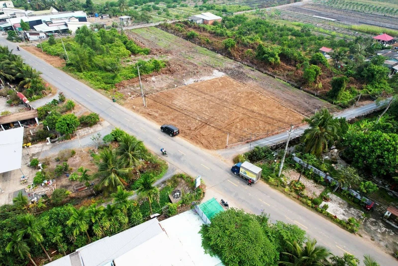Bán đất mặt tiền ĐT.816 142,9m2 xã Thạnh Hòa, Bến Lức, Long An
