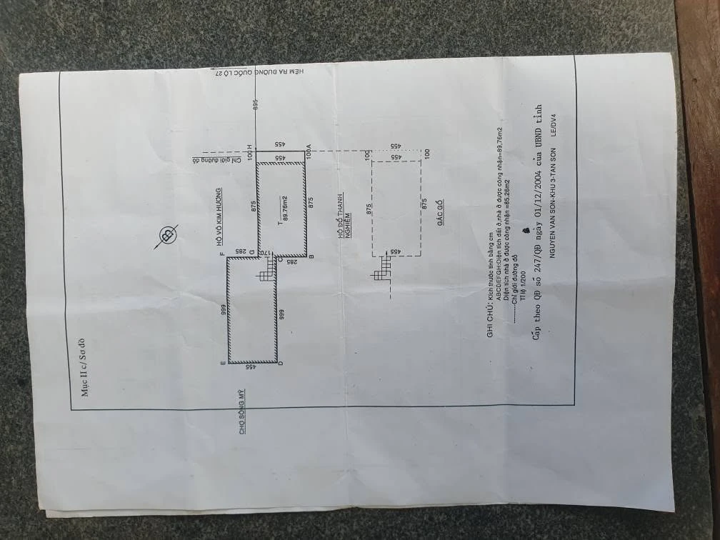 Bán nhà 2 mặt tiền 89,7m² Tân Sơn Ninh Sơn - Ảnh thu nhỏ 4