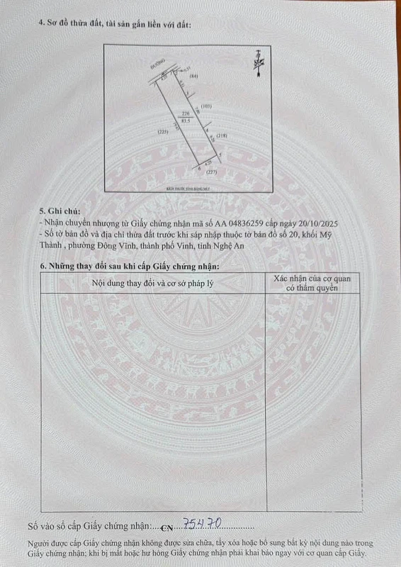 Bán đất mặt đường Trần Đình Phong, Đồng Vĩnh, 83,5m2, giá 2,5 tỷ