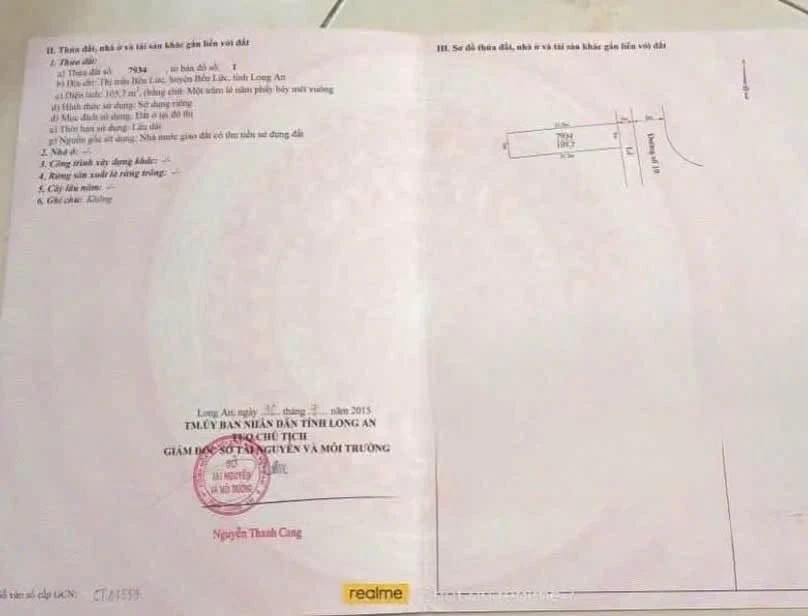 Bán đất 106m2 phù hợp kinh doanh Bến Lức, giá 3,55 tỷ - Ảnh thu nhỏ 5