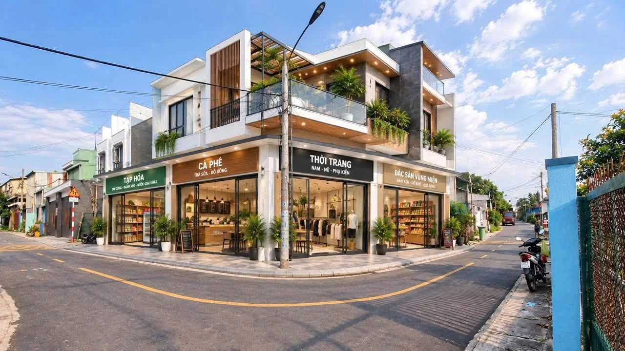 Bán lô góc 194.6m² 2 mặt tiền, Tân Uyên, Củ Chi, 2 tỷ 9 - Ảnh 1