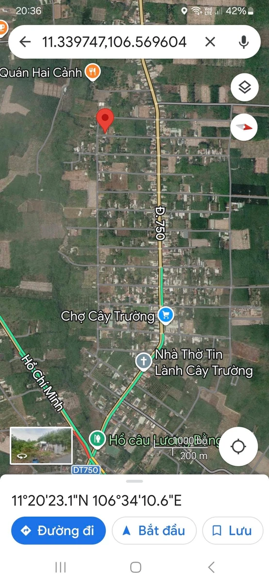 Đất bán Bàu Bàng Bình Dương 430m2 1 tỷ 3 - Ảnh thu nhỏ 4