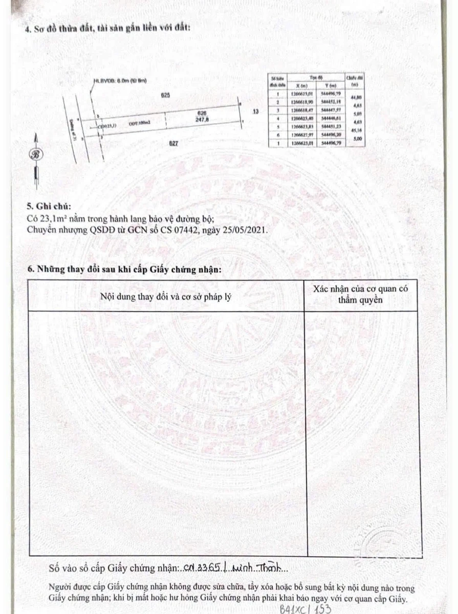 Bán đất nền 240m2 gần KCN Becamex, giá 595 triệu - Ảnh thu nhỏ 4