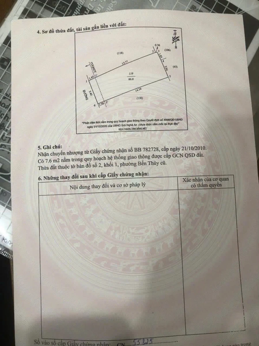 Bán lô đất 86.8m2 có nhà cấp 4 ở Quận 7 - Ảnh 1