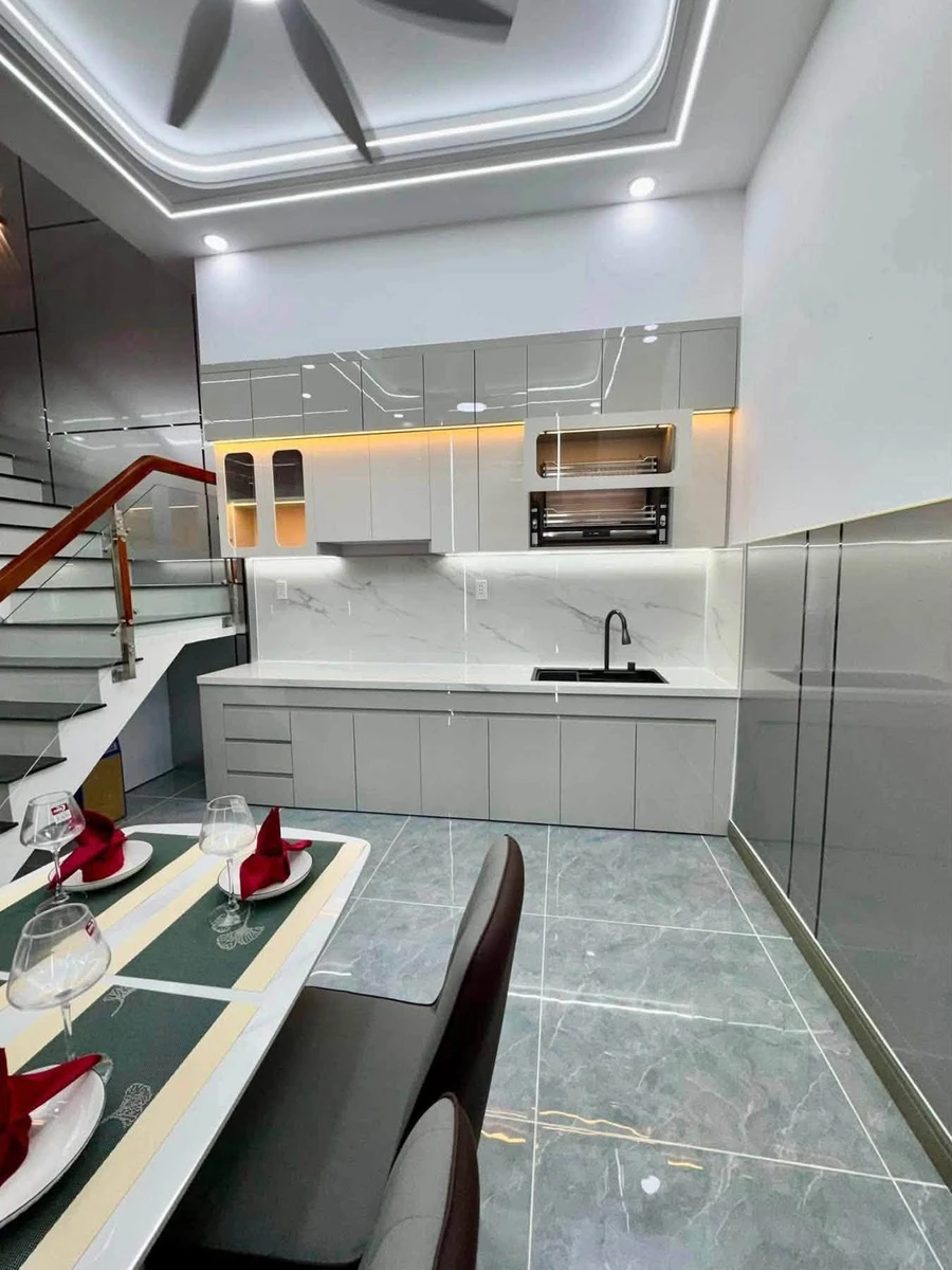 Bán nhà 1 trệt 2 lầu 3PN 64m² Tân Phước Khánh Tân Uyên - Ảnh thu nhỏ 5