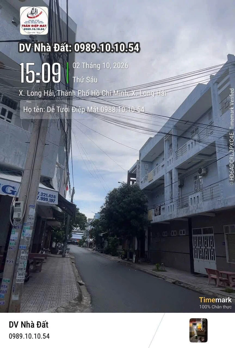 Bán lô đất 100m² Phước Tỉnh, Nhà Bè 2 tỷ 635 triệu - Ảnh thu nhỏ 3