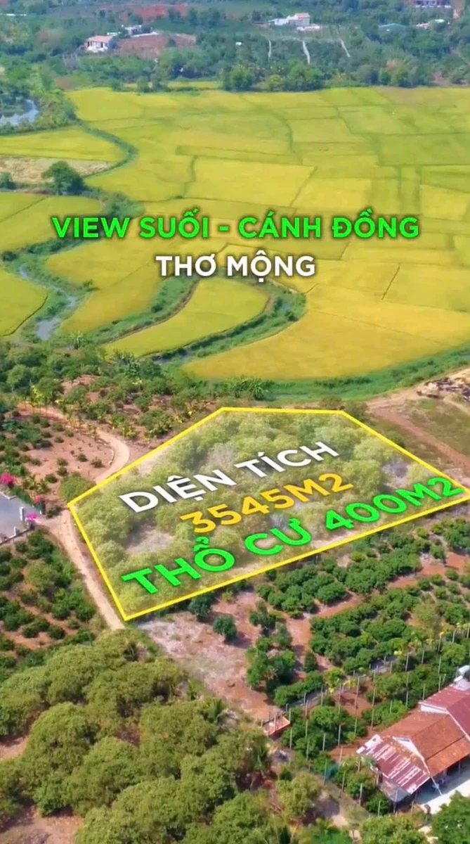 Bán đất vườn 3545m² view suối Ea Hu Đắk Lắk - Ảnh thu nhỏ 2