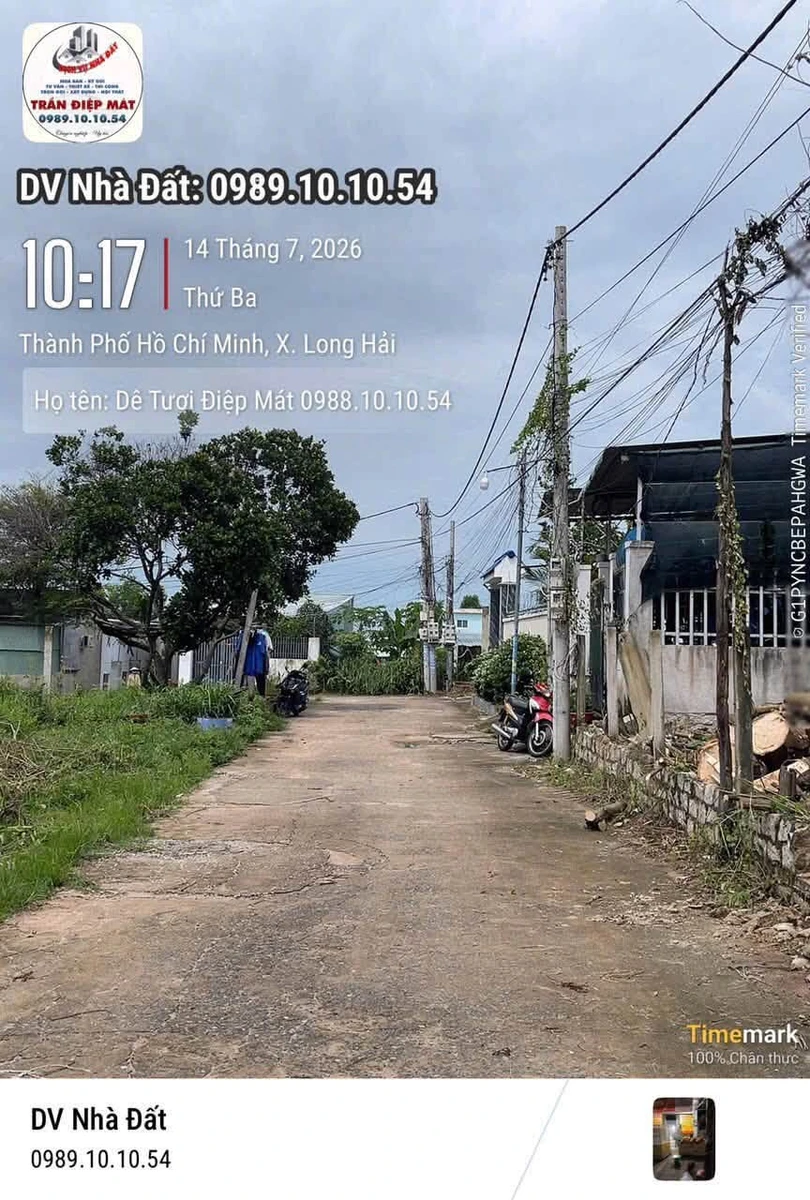 Bán đất góc 2 mặt tiền Bạch Đằng Cần Giờ 100m² - Ảnh thu nhỏ 2