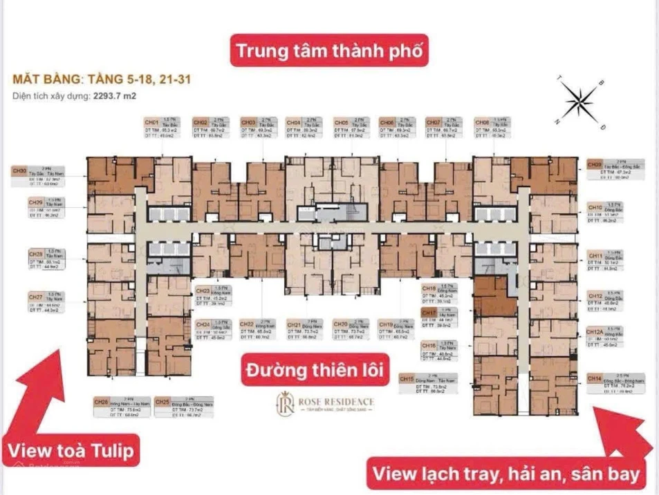 HH Rose Residence chỉ 1,7 tỷ. Liên hệ: 0888 206 *** - Ảnh 1