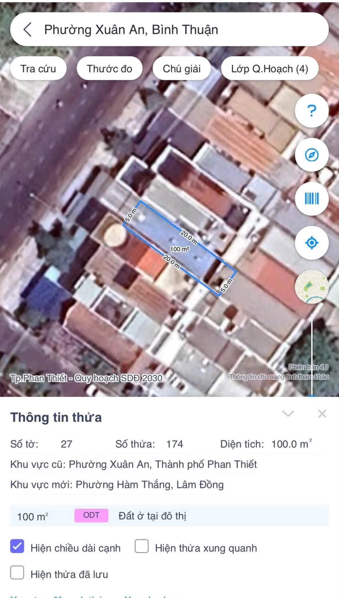 Bán đất mặt tiền Đường 19/4 Phan Thiết 100m² - Ảnh thu nhỏ 5