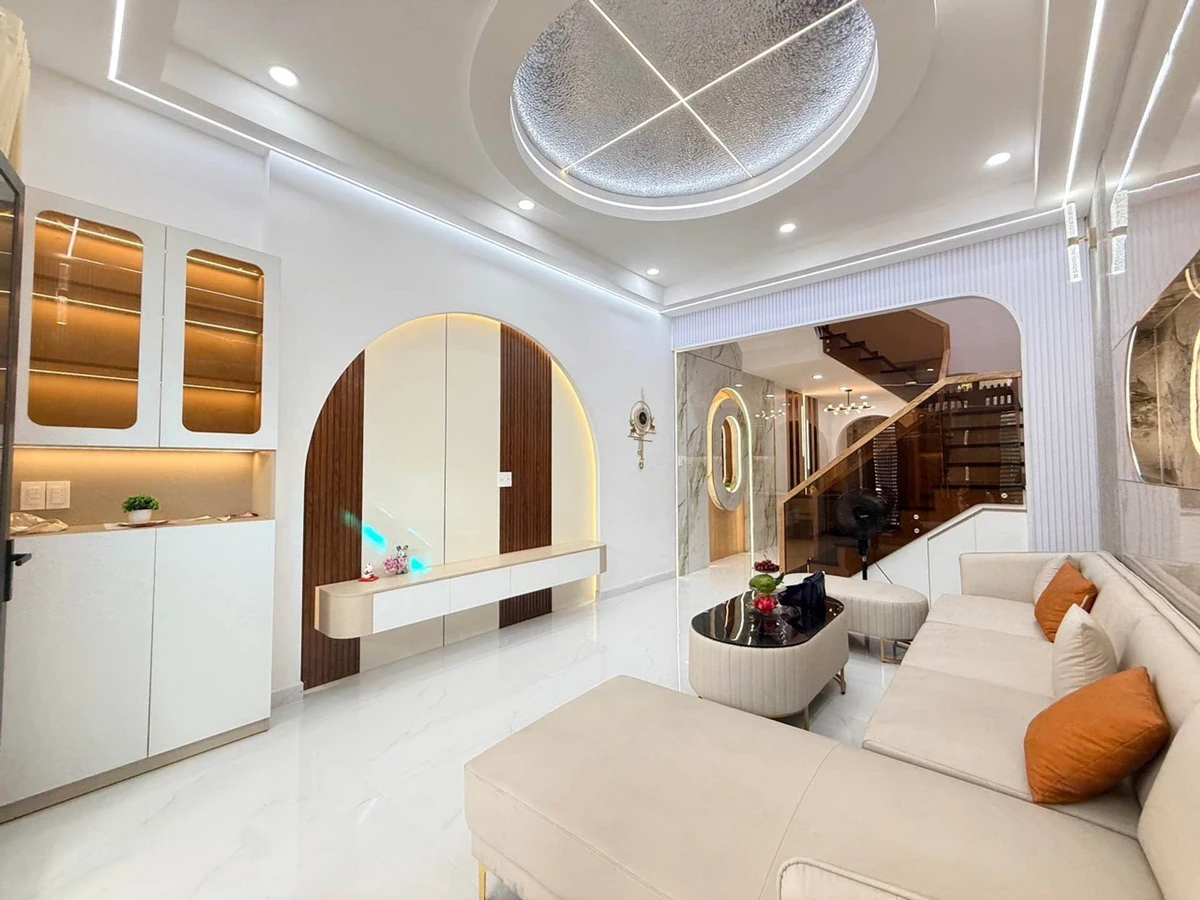 Bán nhà 4 tầng 68m² 3PN Phan Huy Ích Quận 1 - Ảnh 1