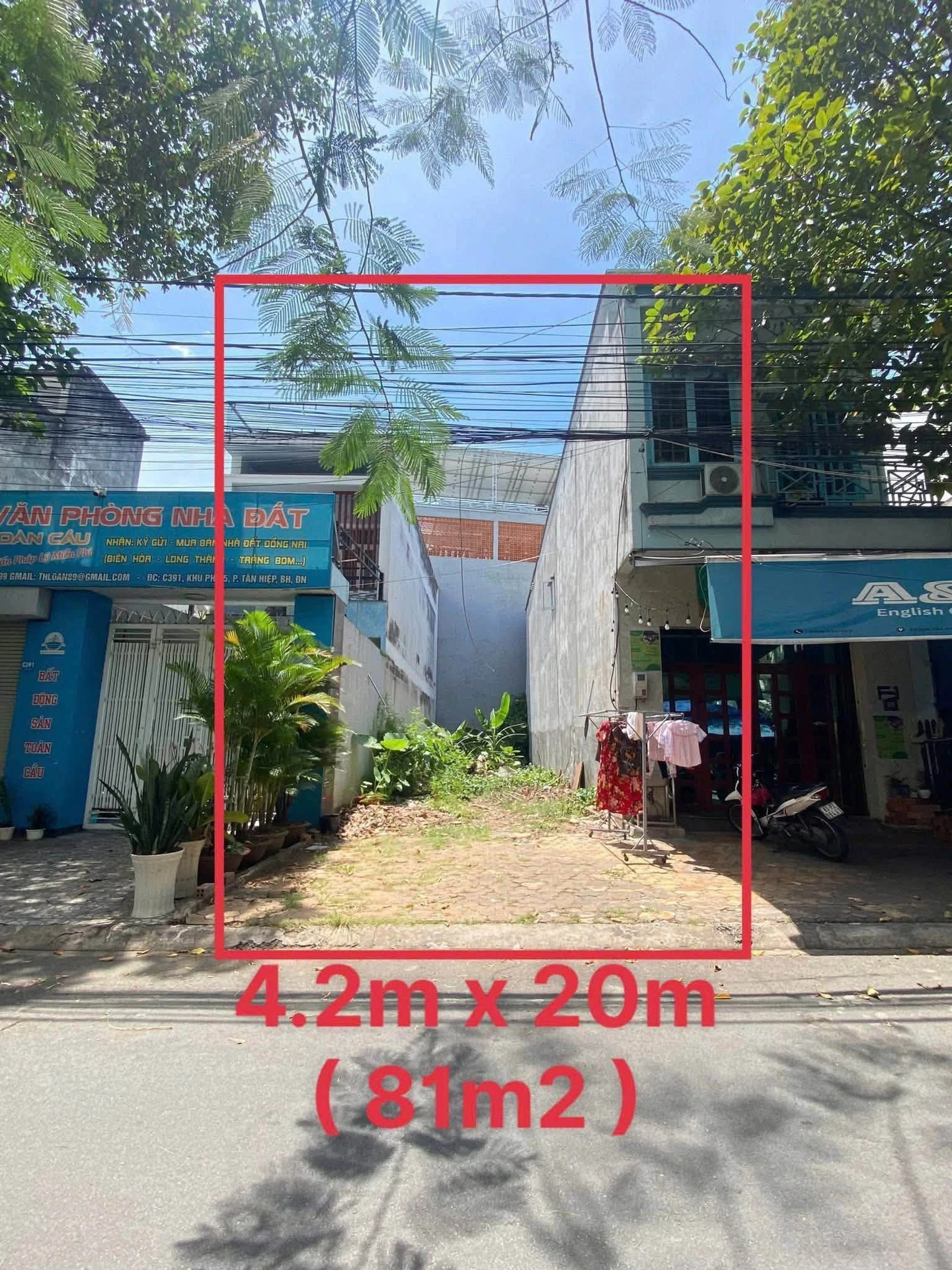 Bán lô đất thổ cư 4,2x20m KDC Đinh Thuận, Phường Tân Hiệp, Biên Hòa, giá 4,1 tỷ - Ảnh 1