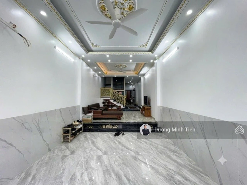 Nhà 4 tầng thang máy mặt đường Trung Hành - 110m2 - Đông Nam - Ảnh 1